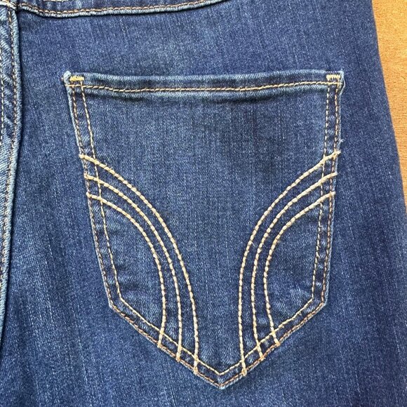Hollister High-Rise Super Skinny Classic Stretch Distressed Blue Jeans Size 27 - Picture 15 of 15